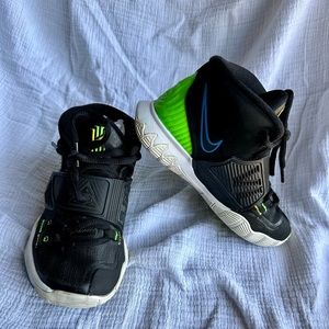 Nike Boys Shoes Nike Kyrie 6 Shutter Shades Black Basketball Sneakers Size 10.5c